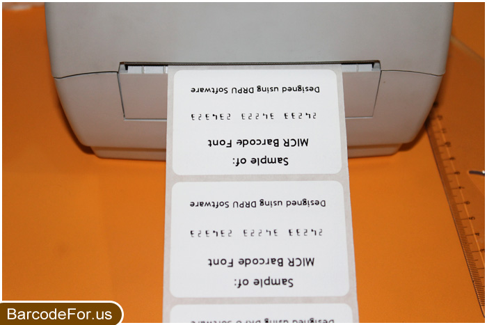 Print Barcode Label